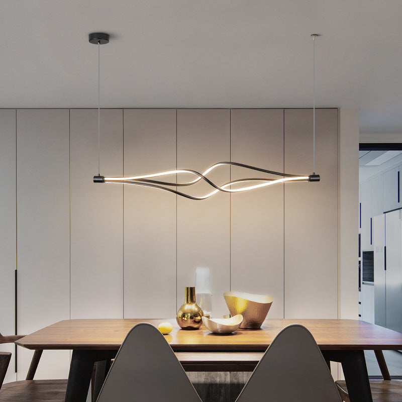 Elegancka nowoczesna lampa wisząca do kuchni