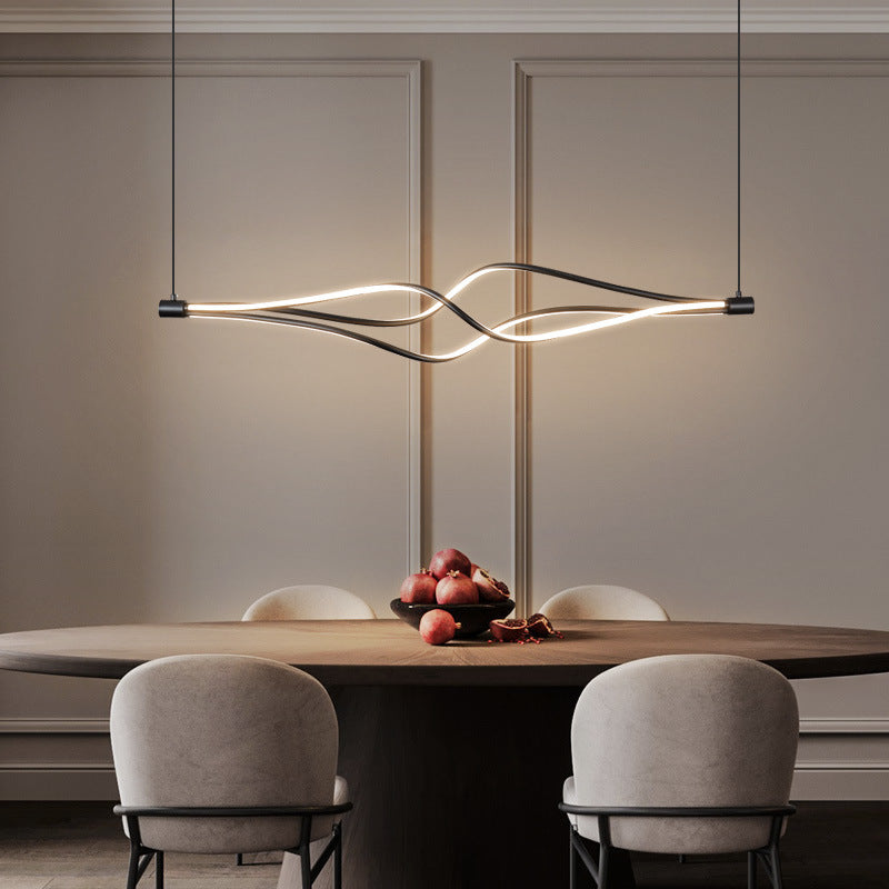 Elegancka nowoczesna lampa wisząca do kuchni