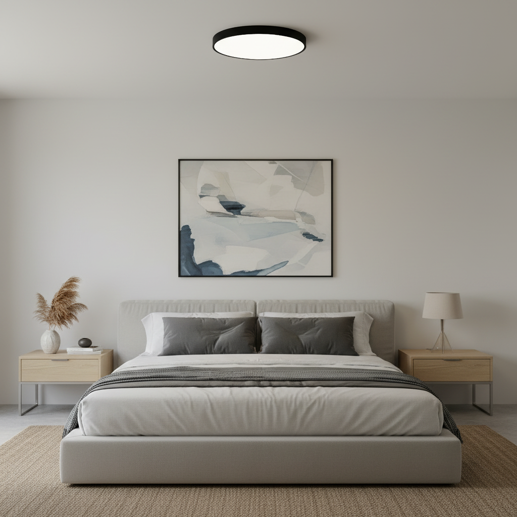 Grote ultradunne ronde LED-plafondlamp