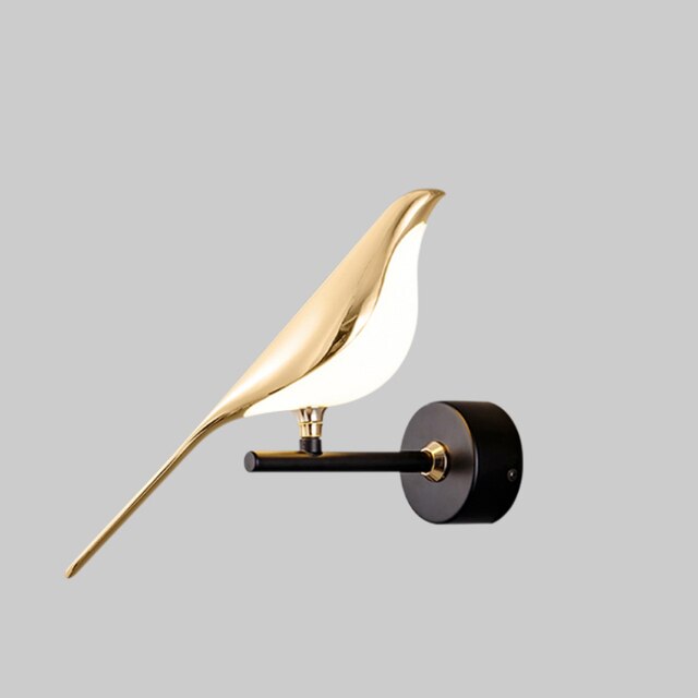 Nowoczesna lampa ścienna Bird