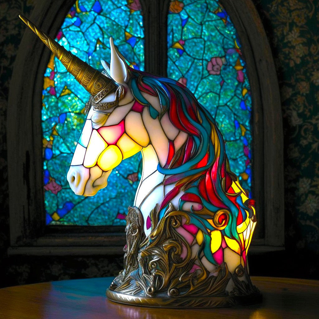 Artystyczna lampa stołowa w kształcie zwierzęcia