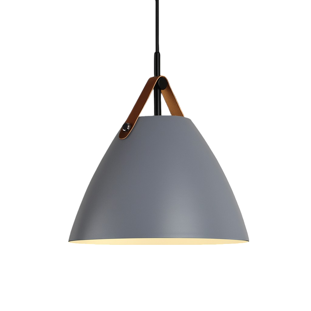 Skandynawska klasyczna kolorowa lampa wisząca
