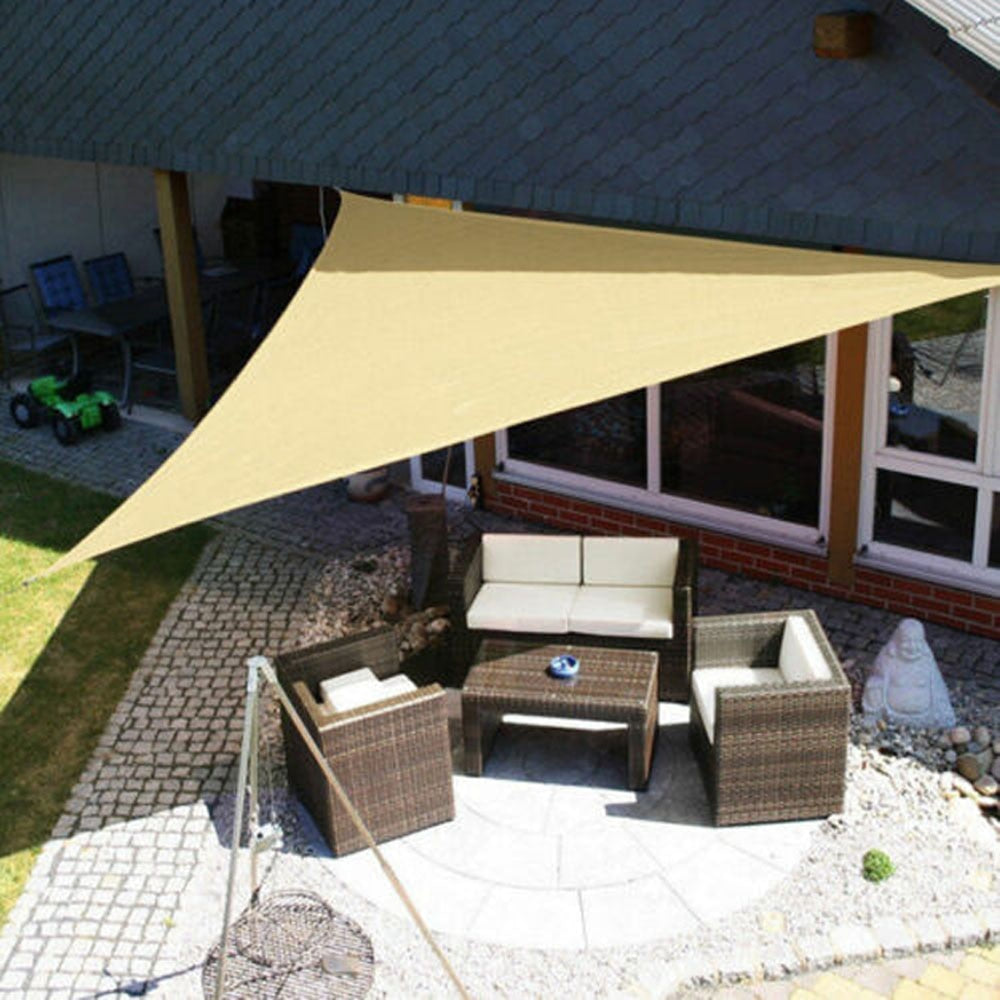 Voile d'ombrage solaire pour jardin protection terrasse UV