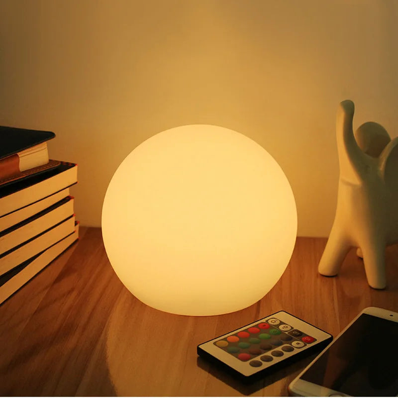 Wireless LED desk lamp with 16 light colors
