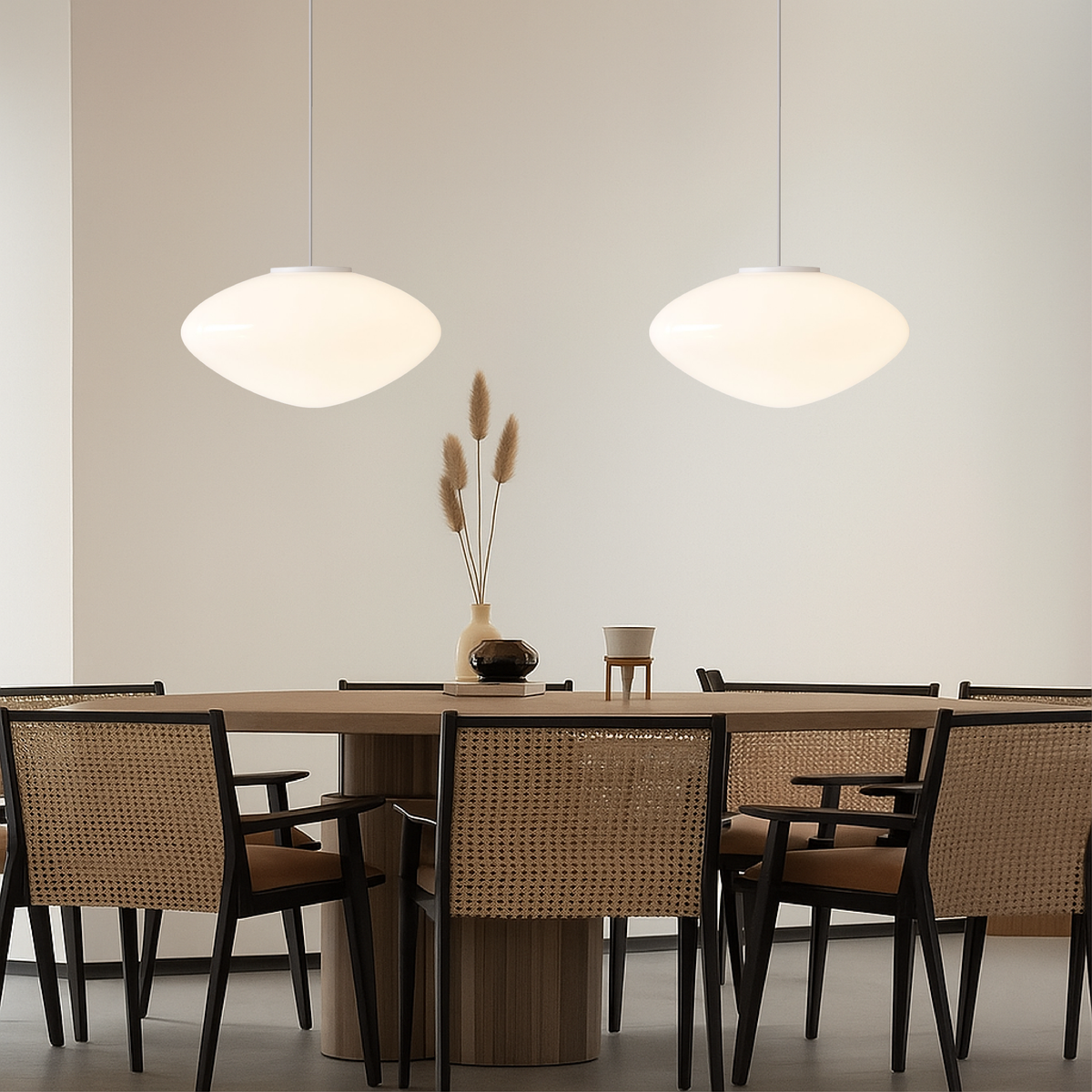 Klasyczna duńska lampa wisząca