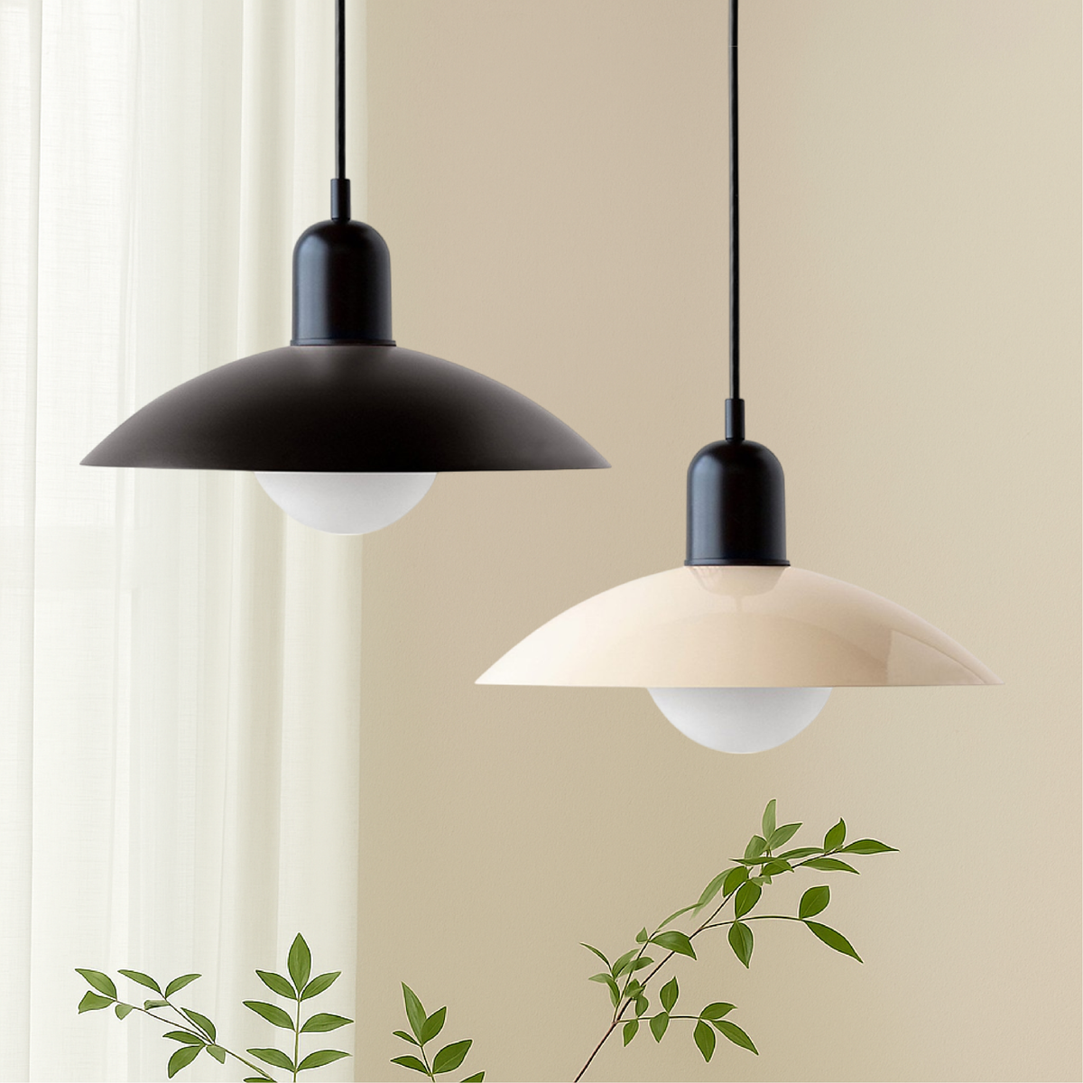 Skandynawska lampa wisząca Macaron