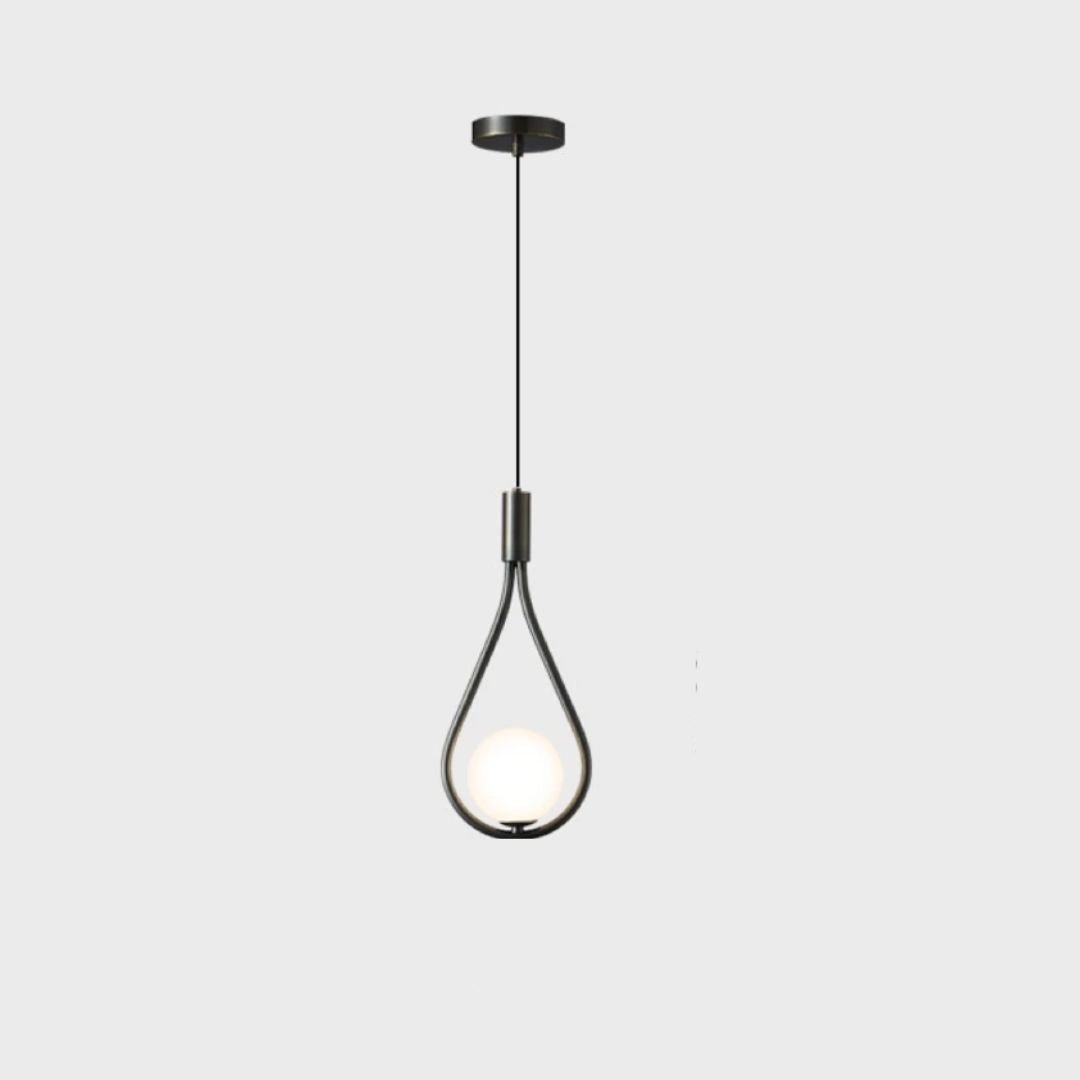 Minimalistische LED-hanglamp met langwerpige armatuur