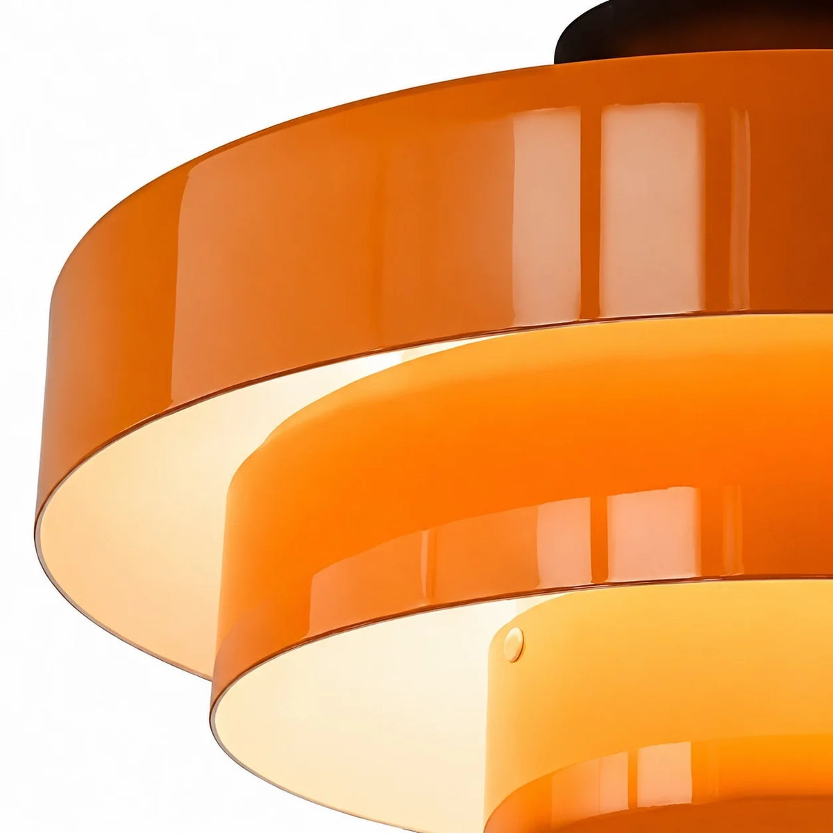 Ronde Bauhaus-plafondlamp voor Japandi-interieurs