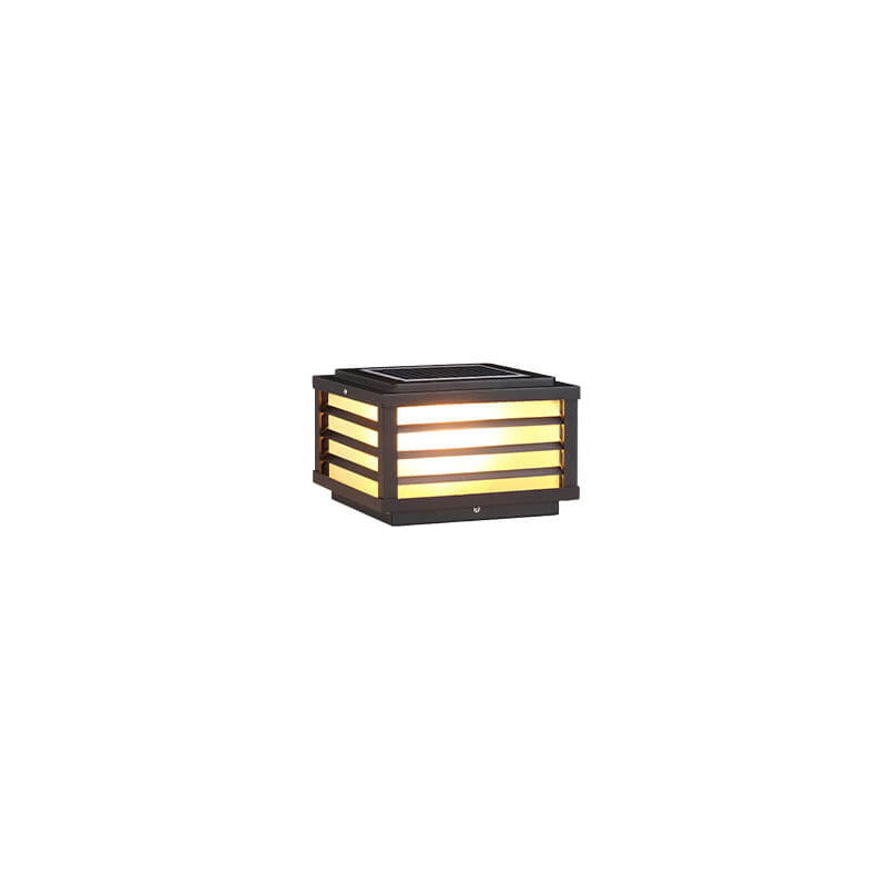 Nowoczesna Solarna Lampa Ścienna Zewnętrzna