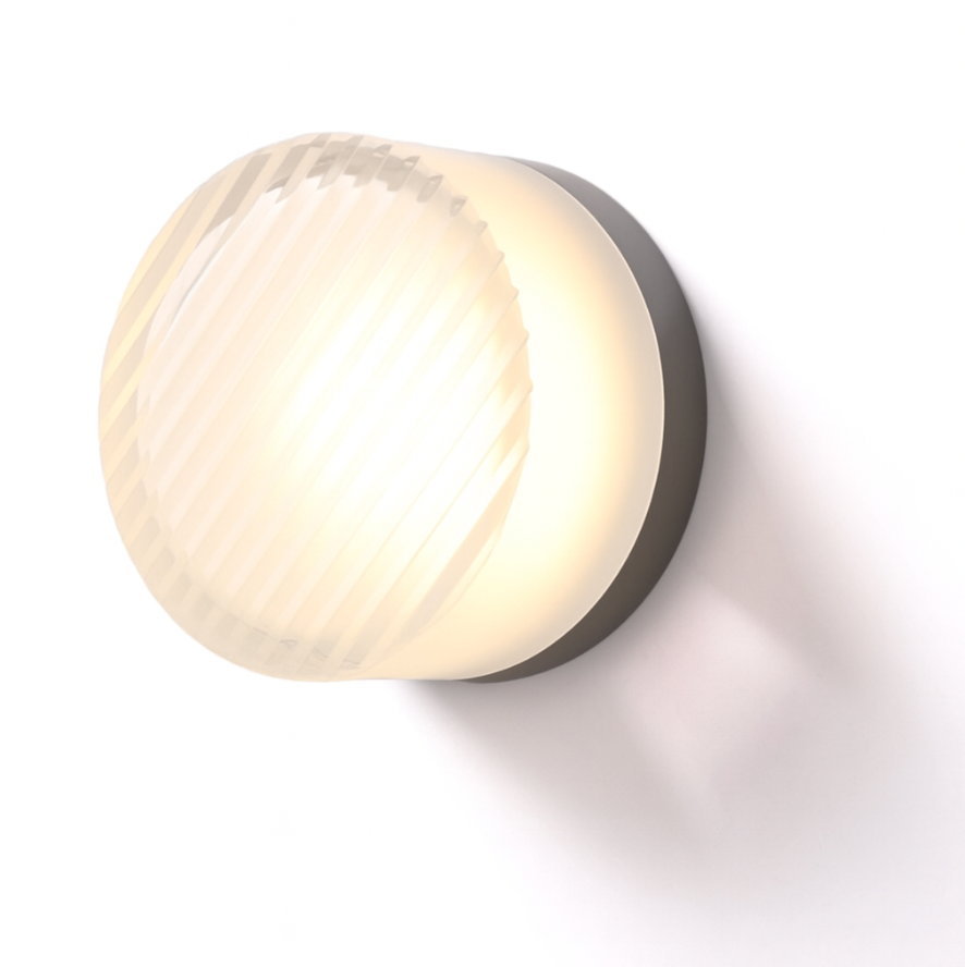 Ronde acryl LED-wandlamp met ingebouwde diffuser