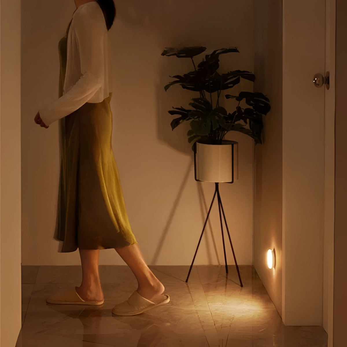 Draadloze LED lamp met bewegingssensor