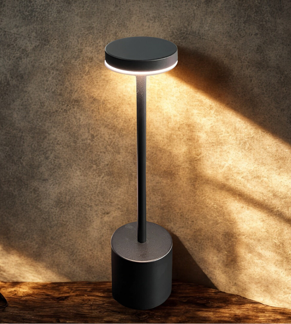 Draadloze oplaadbare retro tafellamp