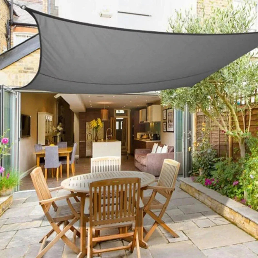 Voile d'ombrage solaire pour jardin protection terrasse UV