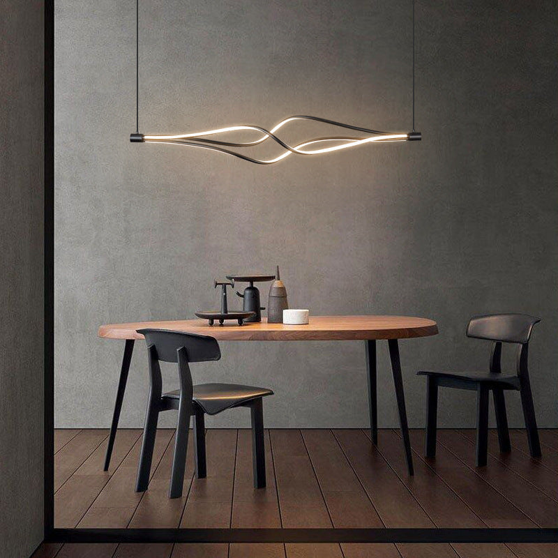 Elegancka nowoczesna lampa wisząca do kuchni