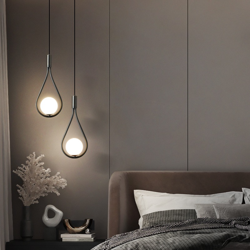Minimalistische LED-hanglamp met langwerpige armatuur