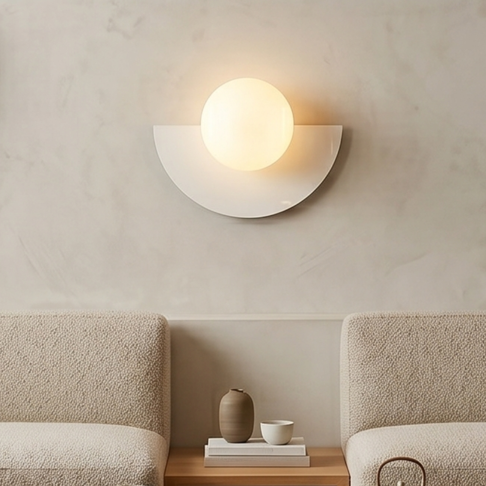Nowoczesna Półokrągła Lampa Ścienna LED 10