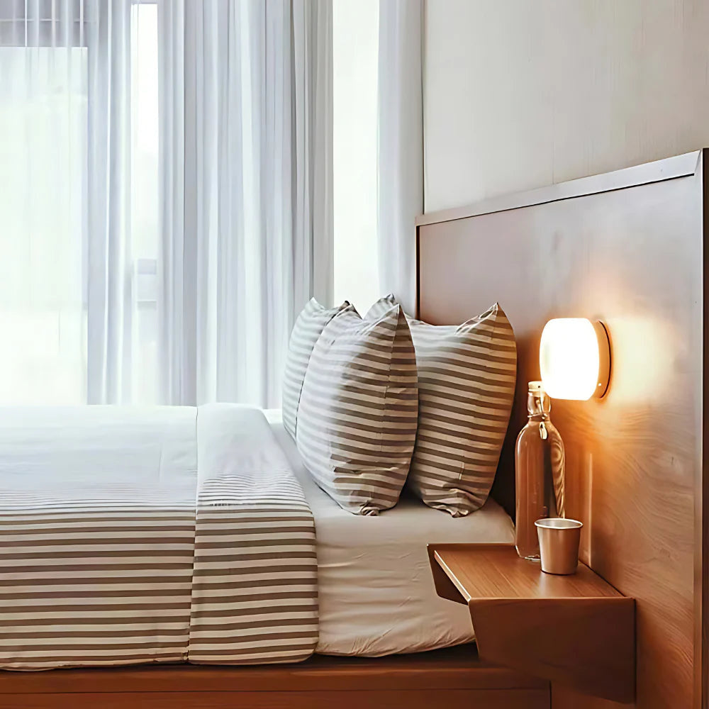 Minimalistyczna Lampa Ścienna Aluminiowa Amber 10