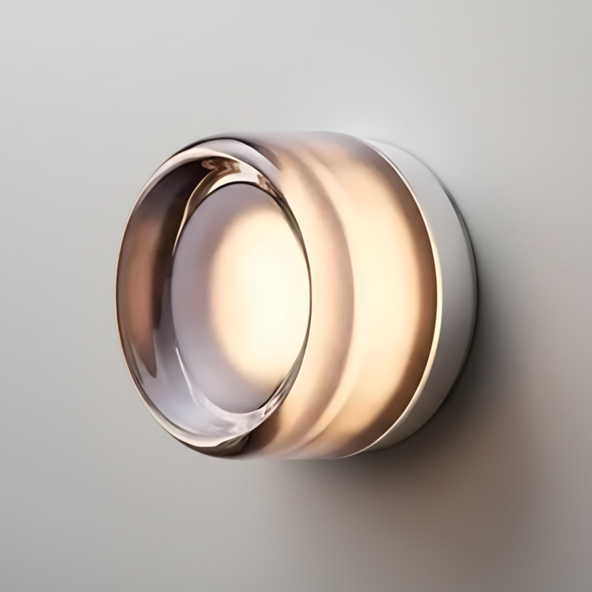 Minimalistyczna Lampa Ścienna Aluminiowa Amber 1
