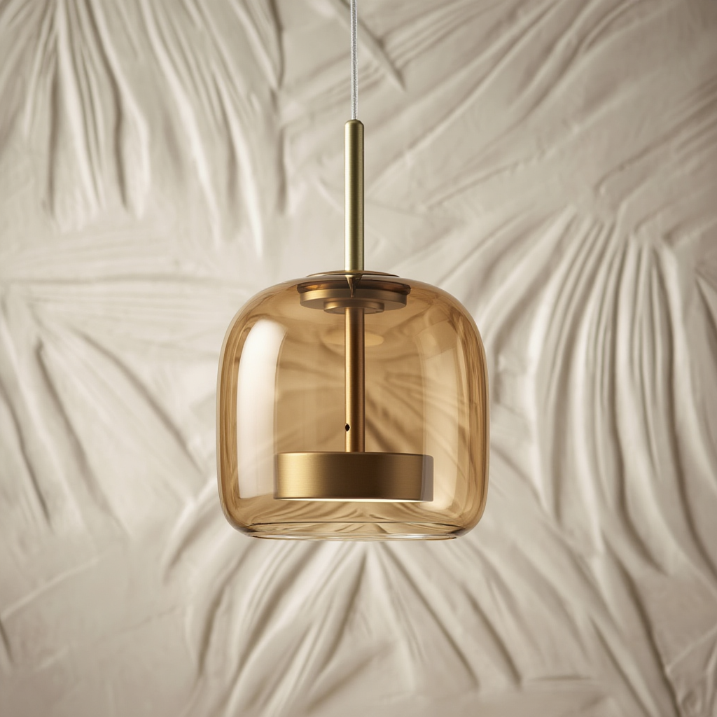 Nowoczesna Lampa Wisząca Nordic ze Szkła 21
