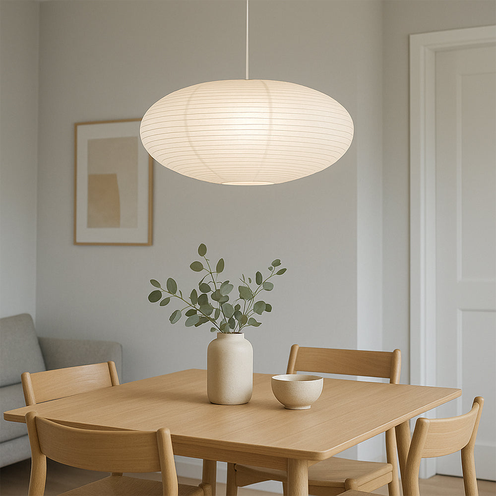 Lampy wiszące Wabi-Sabi z papieru bawełnianego 2
