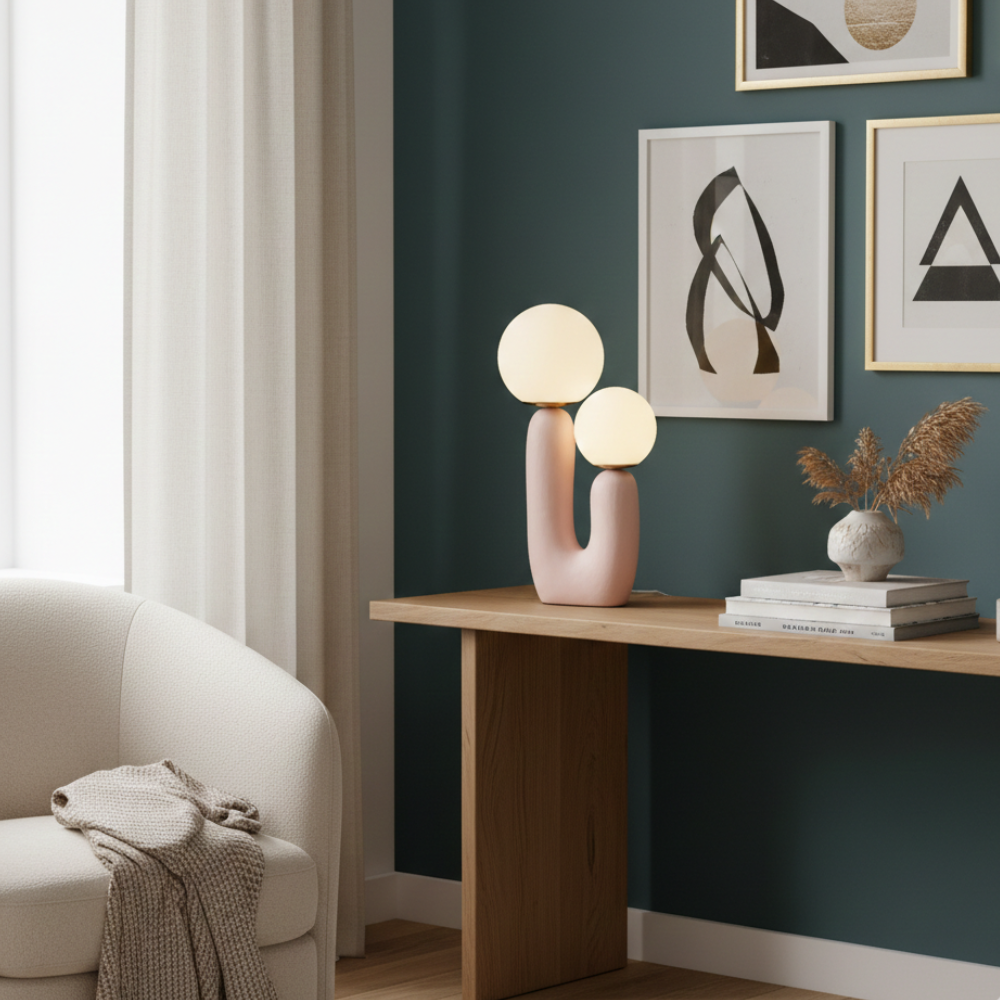 Nowoczesna Lampa Stołowa LED – Stylowe Oświetlenie Wnętrz 2