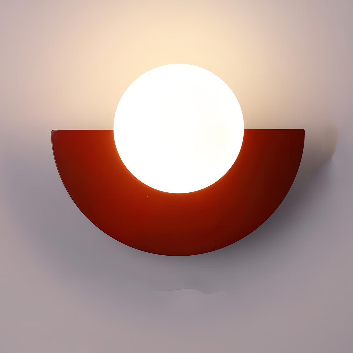 Nowoczesna Półokrągła Lampa Ścienna LED 3