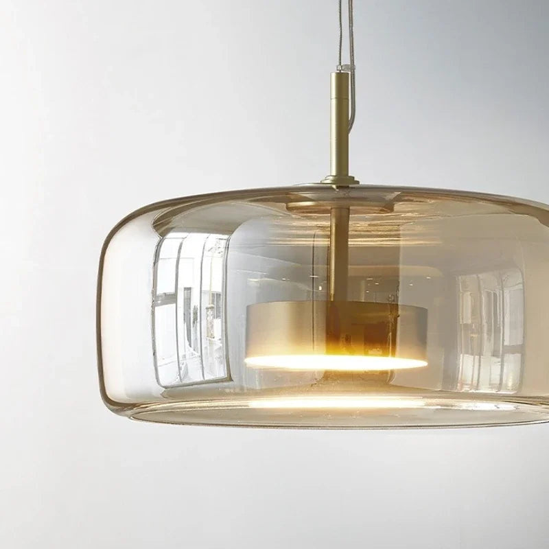 Nowoczesna Lampa Wisząca Nordic ze Szkła 4