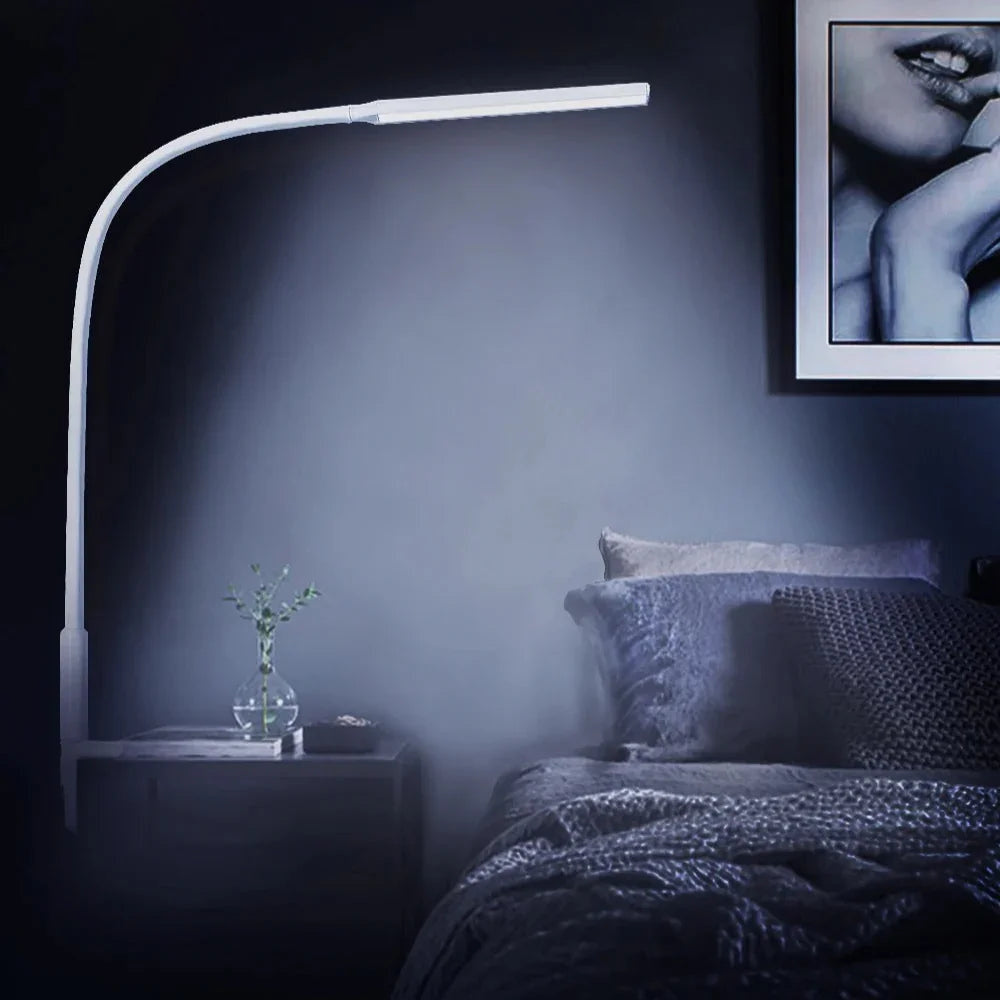 Regulowana lampa biurkowa LED z elastycznym ramieniem 6