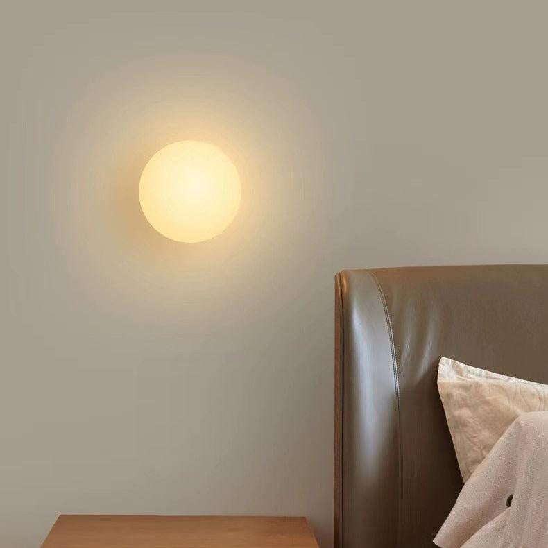Nowoczesna szklana kinkietowa lampa ścienna minimalistyczna 7
