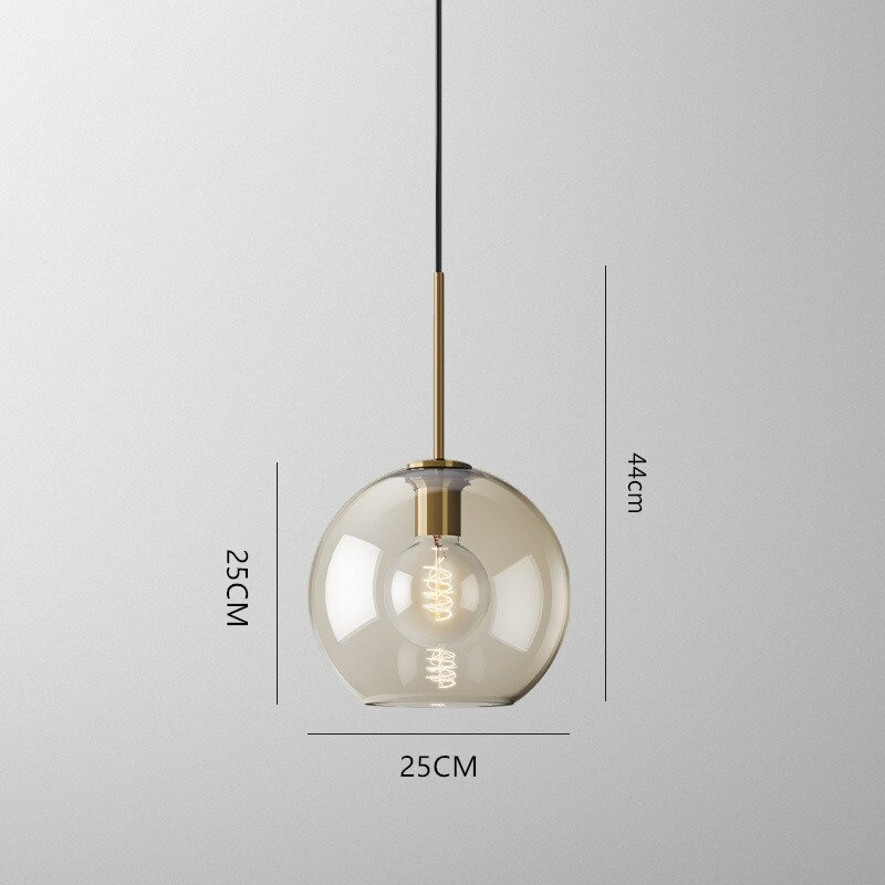 Nowoczesne szklane lampy wiszące, regulowane, luksusowe 7