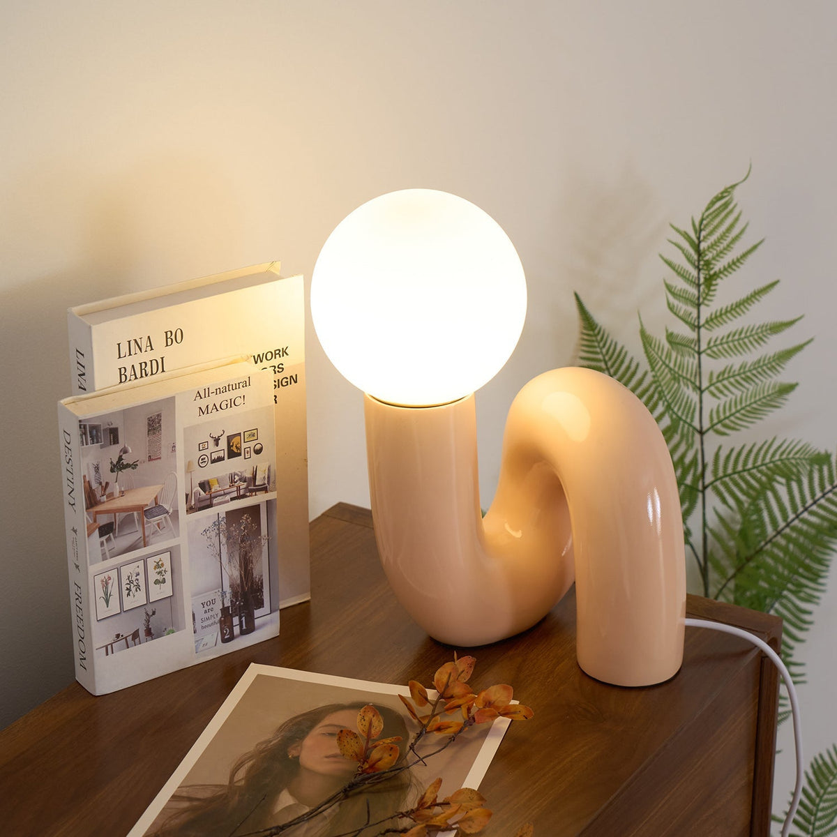 Nowoczesna Lampa Stołowa LED z Regulacją Jasności 7