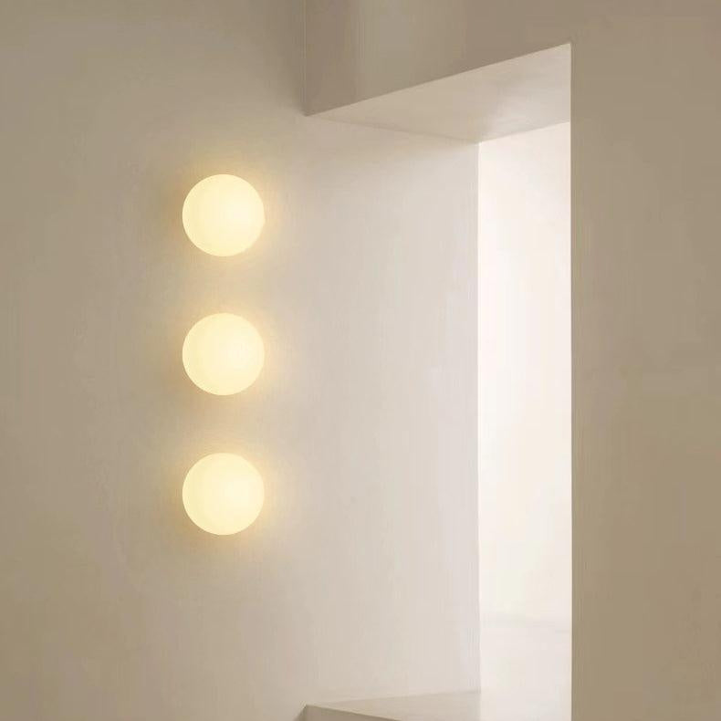 Nowoczesna szklana kinkietowa lampa ścienna minimalistyczna 8