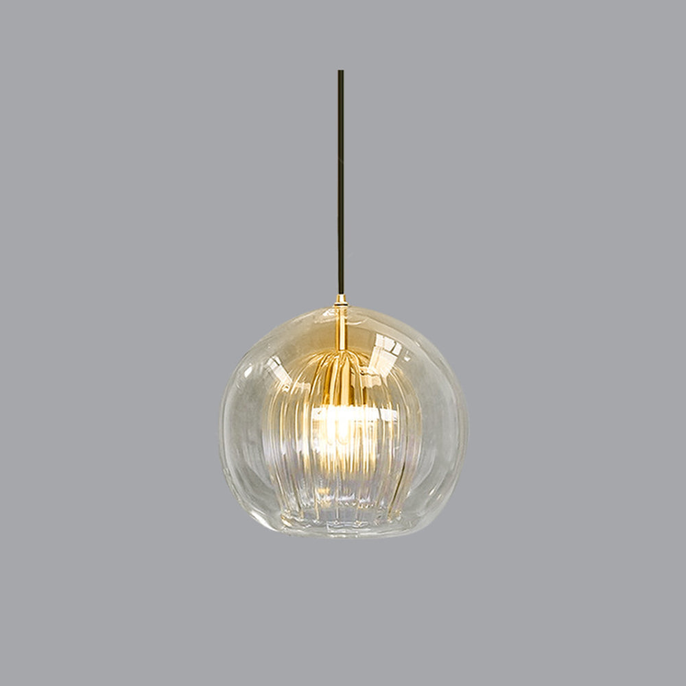 Elegante glazen hanglamp bol